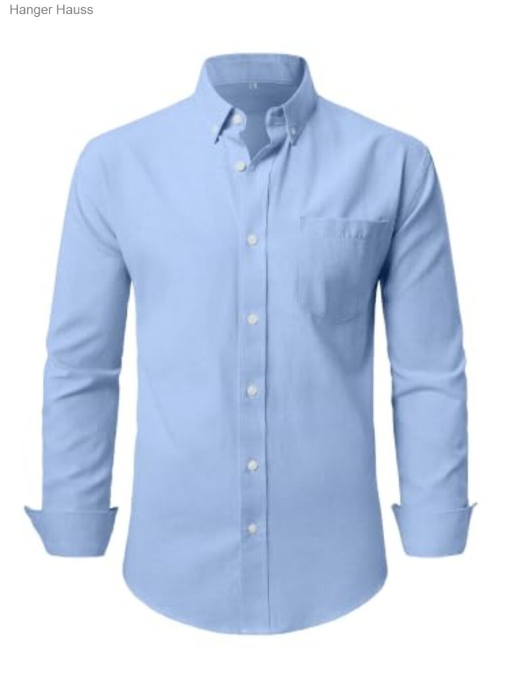Men's Oxford Button Down Shirt Long Sleeve Cotton Blend Casual Dress Shirt